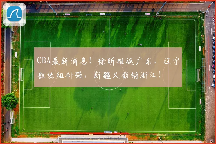 CBA最新消息!徐昕难返广东,辽宁教练组补强,新疆又截胡浙江!
